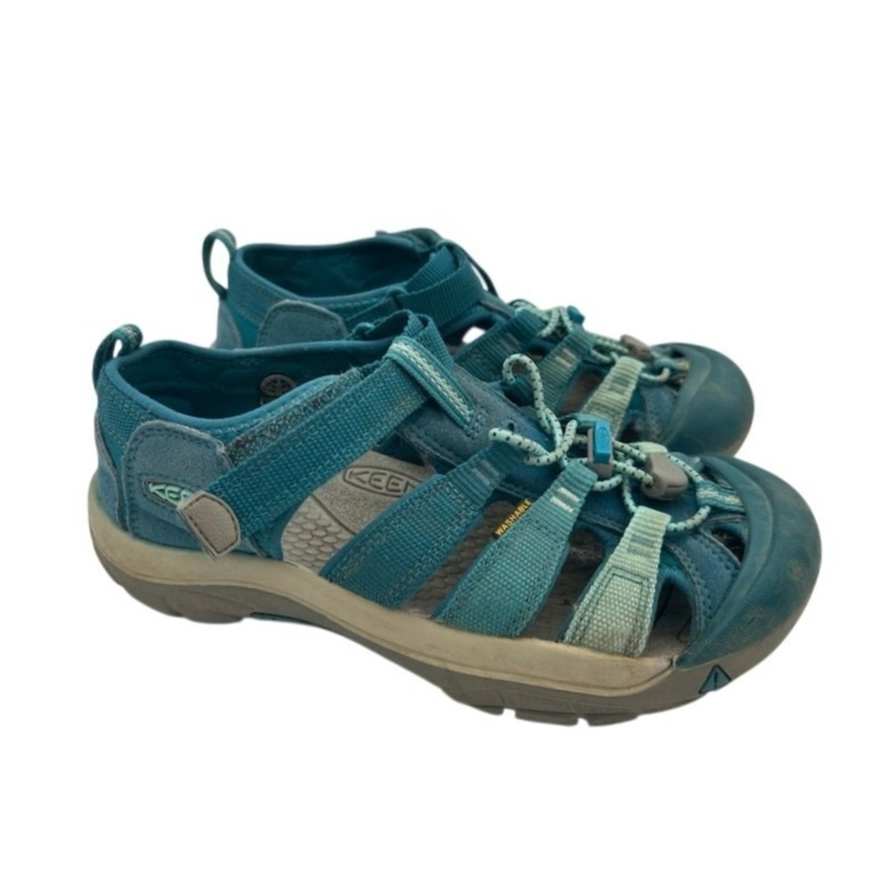 Keen Newport H2 Sandals Youth Size 5 Blue Teal Water Shoes Hiking Outdoor Sport